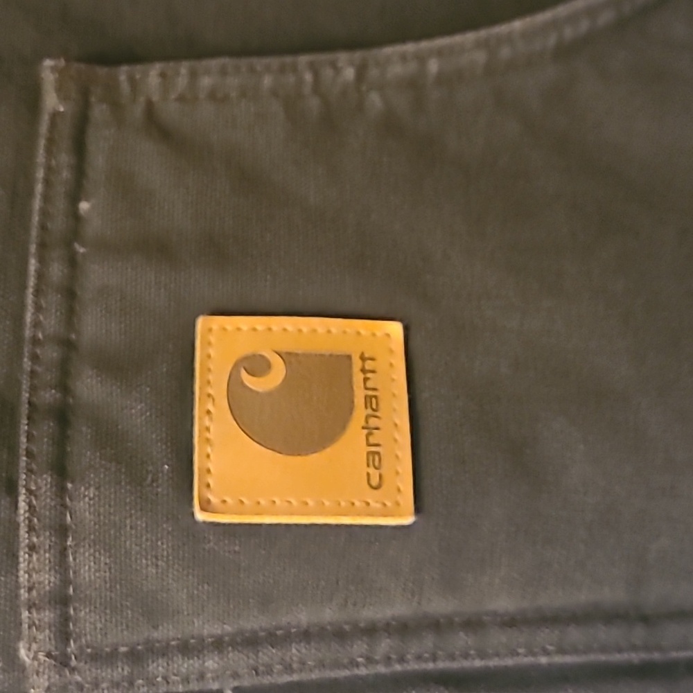 Carhartt Brown XL Tall Heavyweight Coat with Sherpa Lining - Picture 4 of 16